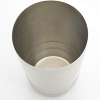 Barfly - 18 Oz Stainless Steel Silver Heavy-Duty Half Size Cocktail Shaker/Tin - M37123