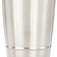 Barfly - 18 Oz Stainless Steel Silver Heavy-Duty Half Size Cocktail Shaker/Tin - M37123