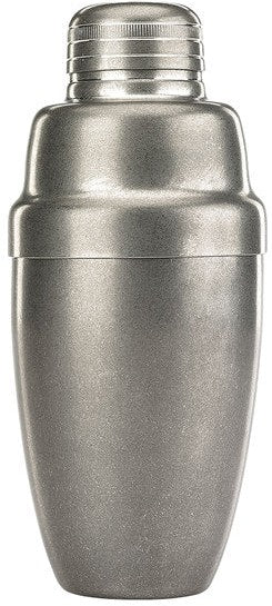 Barfly - 18 Oz Stainless Steel Vintage Heavy Weight 3-Piece Cobbler Cocktail Shaker - M37038VN