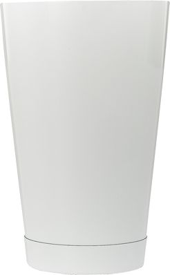 Barfly - 18 Oz Stainless Steel White Half Size Cocktail Shaker/Tin - M37083WH