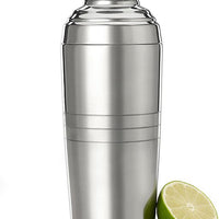 Barfly - 19 Oz Stainless Steel Double Wall Insulated 3-Piece Cocktail Shaker - M37157