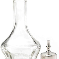 Barfly - 1.7 Oz Glass Bitters Bottle With Threaded Stainless Steel Top - M37134