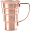 Barfly - 2 Oz Copper Plated Stepped Jigger with Handle - M37108CP