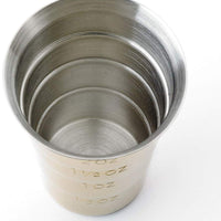 Barfly - 2 Oz Gold Plated Stepped Jigger No Handle - M37109GD