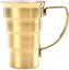 Barfly - 2 Oz Gold Plated Stepped Jigger with Handle - M37108GD