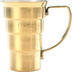 Barfly - 2 Oz Gold Plated Stepped Jigger with Handle - M37108GD