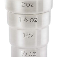 Barfly - 2 Oz Stainless Steel Stepped Jigger Without Handle - M37109