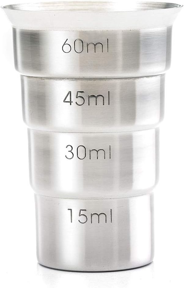 Barfly - 2 Oz Stainless Steel Stepped Jigger Without Handle - M37109