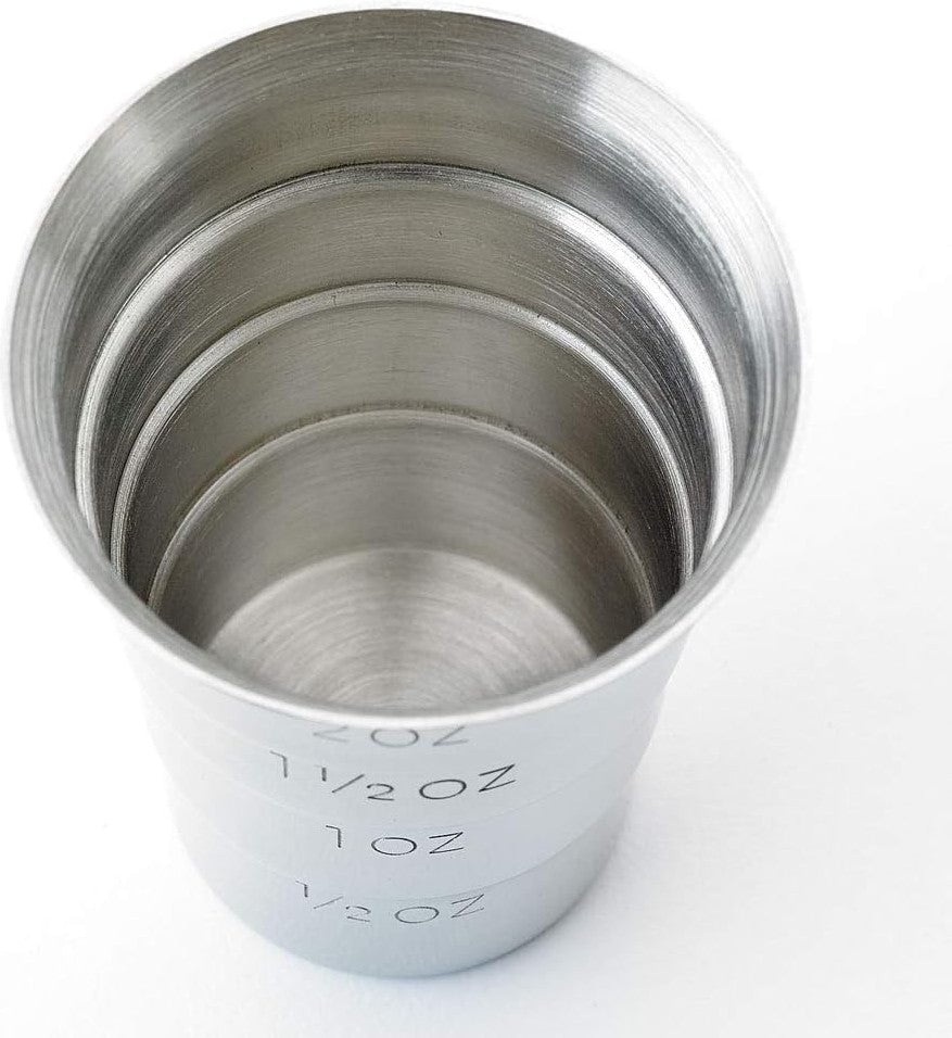Barfly - 2 Oz Stainless Steel Stepped Jigger Without Handle - M37109