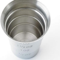 Barfly - 2 Oz Stainless Steel Stepped Jigger Without Handle - M37109
