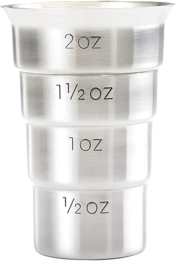 Barfly - 2 Oz Stainless Steel Stepped Jigger Without Handle - M37109