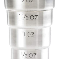 Barfly - 2 Oz Stainless Steel Stepped Jigger Without Handle - M37109