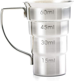 Barfly - 2 Oz Stainless Steel Stepped Jigger with Handle - M37108