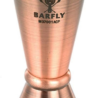 Barfly - 20 ml x 40 ml Antique Copper Japanese Style Jigger - M37001ACP