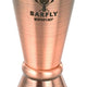 Barfly - 20 ml x 40 ml Antique Copper Japanese Style Jigger - M37001ACP