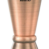 Barfly - 20 ml x 40 ml Antique Copper Japanese Style Jigger - M37001ACP