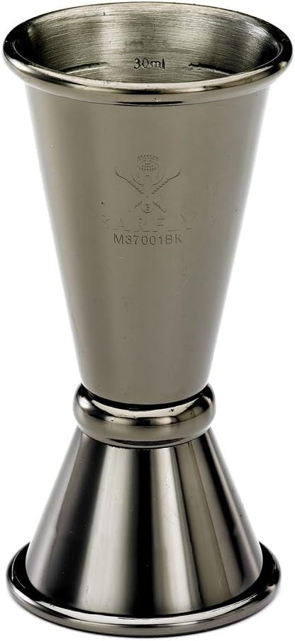 Barfly - 20 ml x 40 ml Black Japanese Style Jigger - M37001BK