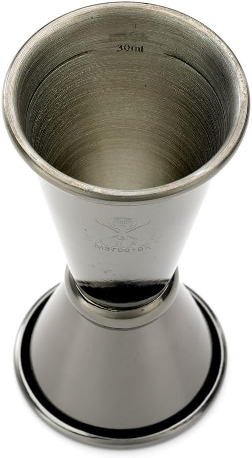 Barfly - 20 ml x 40 ml Black Japanese Style Jigger - M37001BK