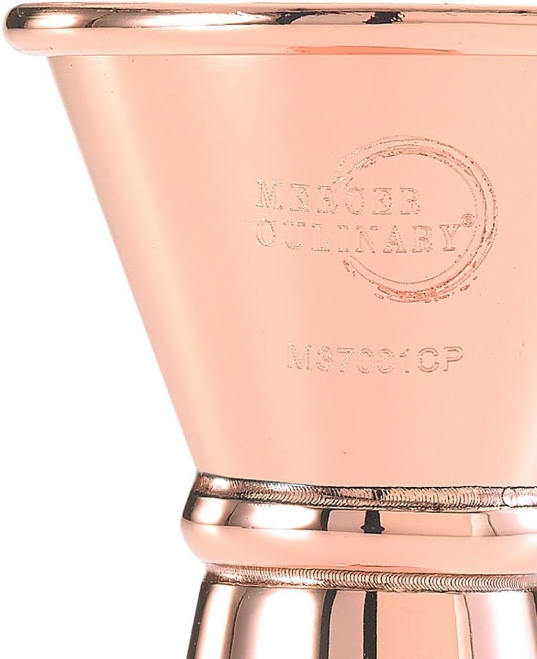 Barfly - 20 ml x 40 ml Copper Plated Japanese Style Jigger - M37001CP