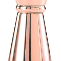 Barfly - 20 ml x 40 ml Copper Plated Japanese Style Jigger - M37001CP