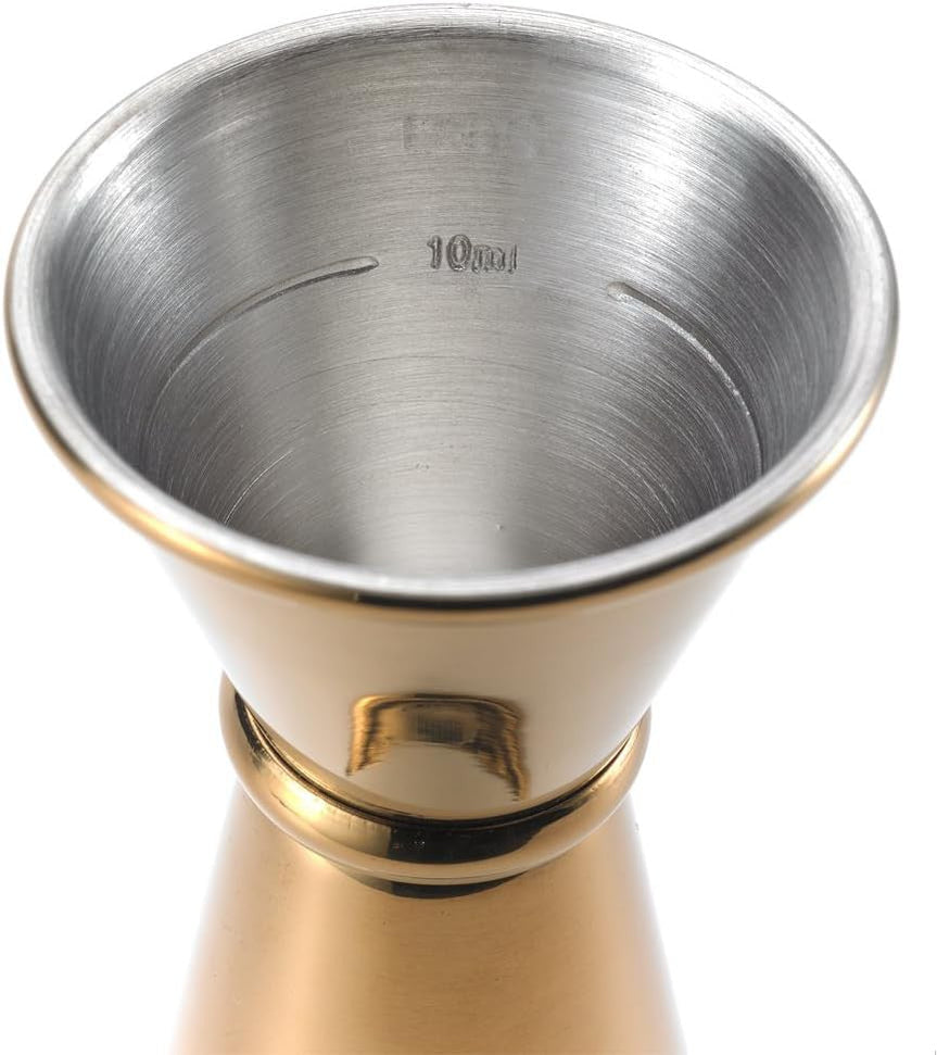 Barfly - 20 ml x 40 ml Gold Plated Japanese Style Jigger - M37001GD