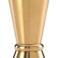 Barfly - 20 ml x 40 ml Gold Plated Japanese Style Jigger - M37001GD