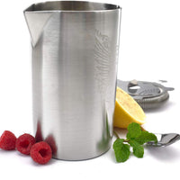 Barfly - 21 Oz Stainless Steel Wing Design Double Wall Mixing Tin - M37086