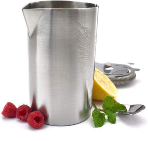 Barfly - 21 Oz Stainless Steel Wing Design Double Wall Mixing Tin - M37086