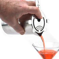 Barfly - 21 Oz Stainless Steel Wing Design Double Wall Mixing Tin - M37086