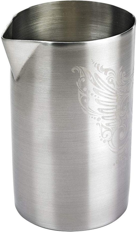 Barfly - 21 Oz Stainless Steel Wing Design Double Wall Mixing Tin - M37086