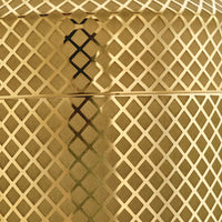 Barfly - 24 Oz Gold Plated Japanese Style Diamond Lattice Cocktail Shaker, Pack Of 3 - M37205GD