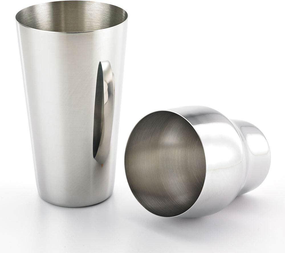 Barfly - 24 Oz Stainless Steel 2-Piece Parisienne Cocktail Shaker - M37085