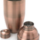 Barfly - 24 Oz Stainless Steel Antique Copper Plated 3-Piece Japanese Cocktail Shaker - M37039ACP