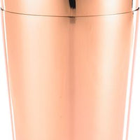 Barfly - 24 Oz Stainless Steel Copper-Plated 2-Piece Parisienne Cocktail Shaker - M37085CP