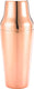 Barfly - 24 Oz Stainless Steel Copper-Plated 2-Piece Parisienne Cocktail Shaker - M37085CP