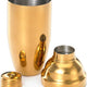 Barfly - 24 Oz Stainless Steel Gold-Plated 3-Piece Japanese Cocktail Shaker - M37039GD
