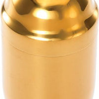Barfly - 24 Oz Stainless Steel Gold-Plated 3-Piece Japanese Cocktail Shaker - M37039GD