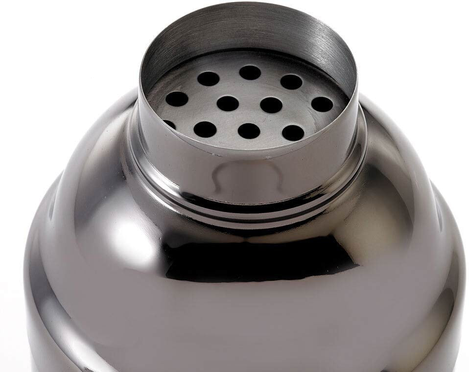 Barfly - 24 Oz Stainless Steel Gun Metal Black 3-Piece Japanese Cocktail Shaker - M37039BK