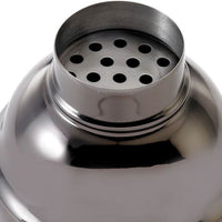 Barfly - 24 Oz Stainless Steel Gun Metal Black 3-Piece Japanese Cocktail Shaker - M37039BK