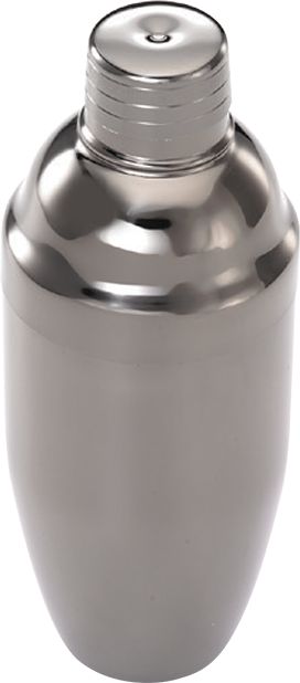 Barfly - 24 Oz Stainless Steel Gun Metal Black 3-Piece Japanese Cocktail Shaker - M37039BK