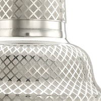 Barfly - 24 Oz Stainless Steel Japanese Style Diamond Lattice Cocktail Shaker, Pack Of 3 - M37205
