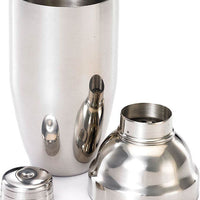 Barfly - 24 Oz Stainless Steel Silver 3-Piece Japanese Cocktail Shaker - M37039