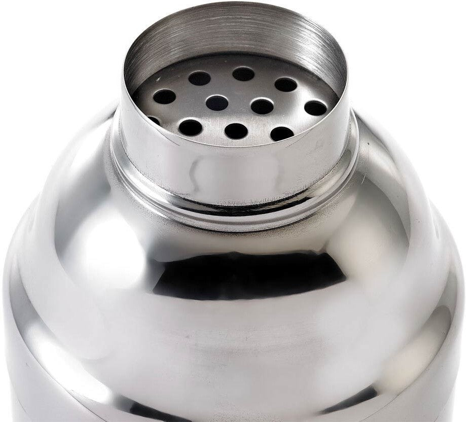 Barfly - 24 Oz Stainless Steel Silver 3-Piece Japanese Cocktail Shaker - M37039