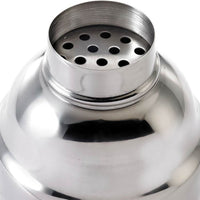 Barfly - 24 Oz Stainless Steel Silver 3-Piece Japanese Cocktail Shaker - M37039
