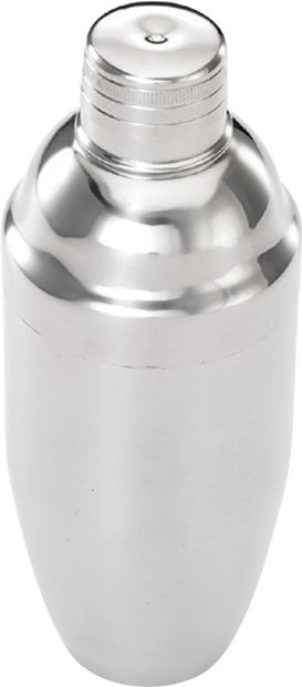Barfly - 24 Oz Stainless Steel Silver 3-Piece Japanese Cocktail Shaker - M37039