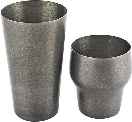 Barfly - 24 Oz Stainless Steel Vintage 2-Piece Parisienne Cocktail Shaker - M37085VN