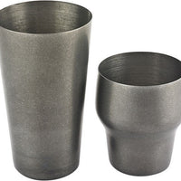 Barfly - 24 Oz Stainless Steel Vintage 2-Piece Parisienne Cocktail Shaker - M37085VN