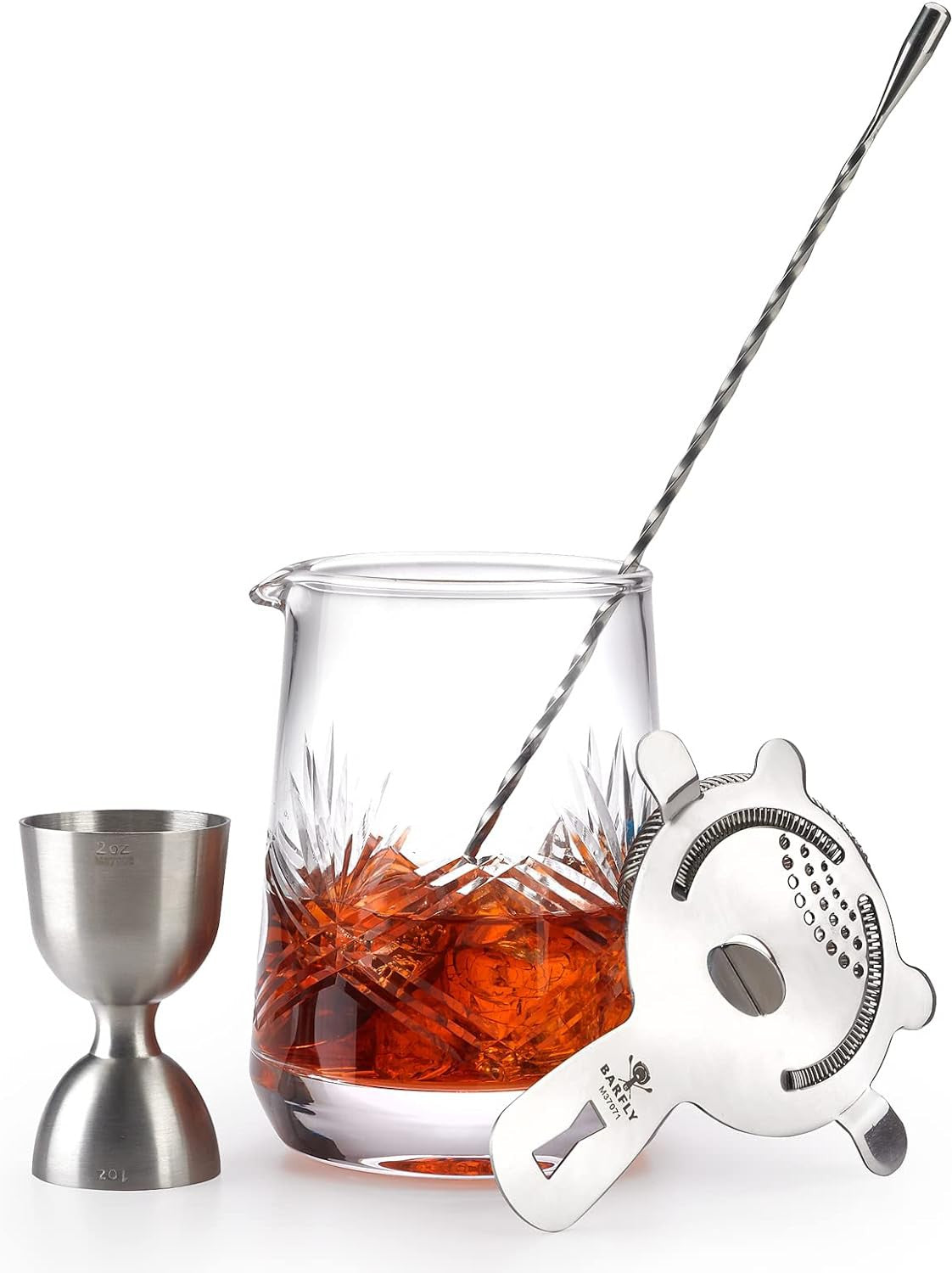 Barfly - 25 Oz Clear Heavy Duty Mixing Glass With Wide Base - M37175