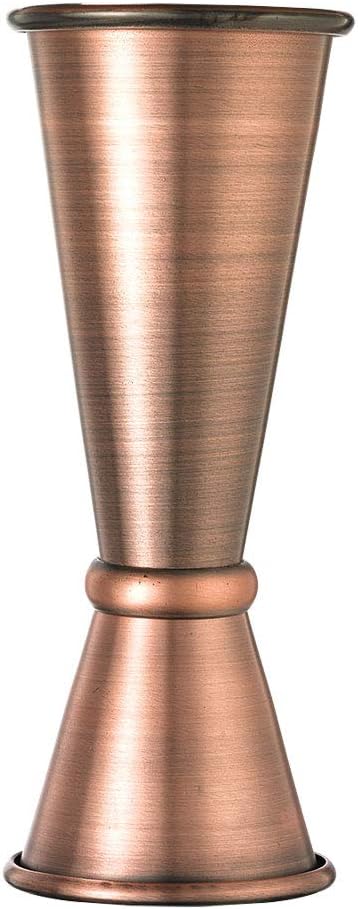 Barfly - 25 ml x 50 ml Antique Copper Japanese Style Jigger - M37002ACP
