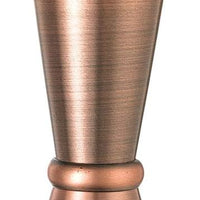 Barfly - 25 ml x 50 ml Antique Copper Japanese Style Jigger - M37002ACP